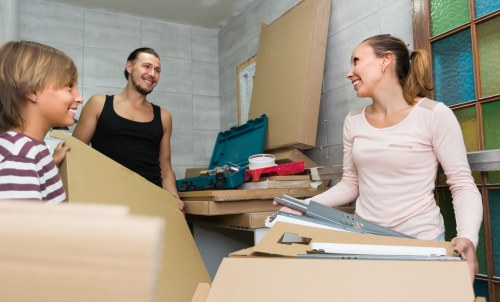 Office relocation team planning a move in Richmond