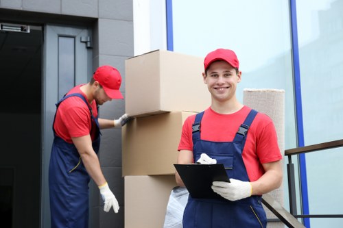 Removal team planning a Richmond home move