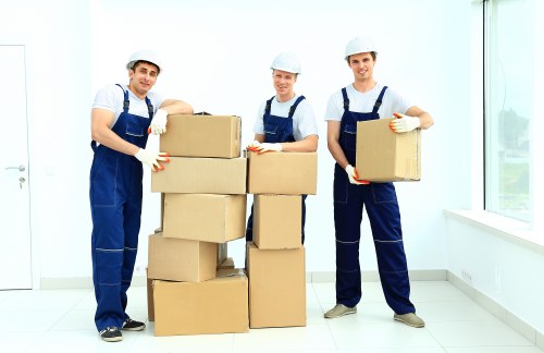 Removal team helping with a residential move in Richmond