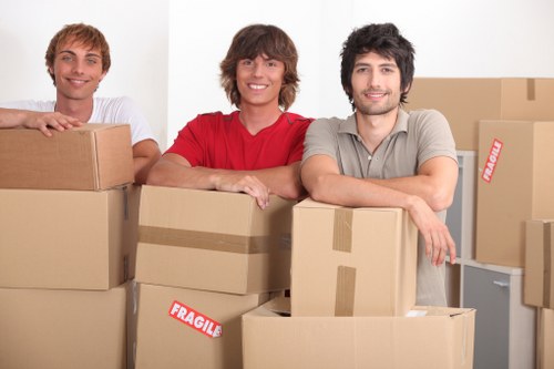Commercial furniture relocation for an office move in Richmond