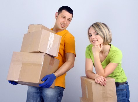 Commercial office furniture being moved safely in Richmond