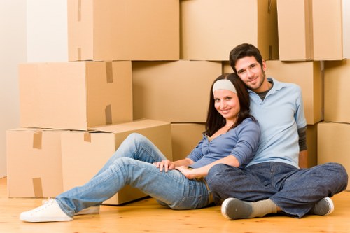 Man with van service helping a local move in Richmond