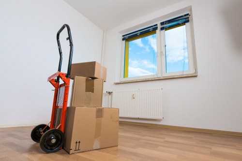 Professional van loading for a Richmond move