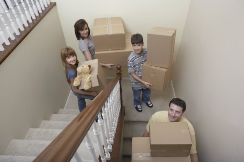 Selection of strong boxes, tape, and protective packing materials